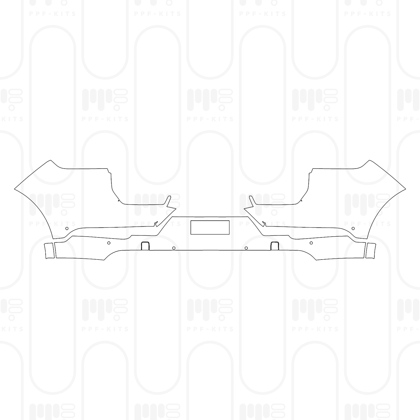 PPF prédécoupé Porsche Cayenne Turbo E-Hybrid 2025