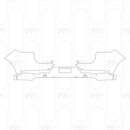 PPF prédécoupé Porsche Cayenne Turbo E-Hybrid 2025