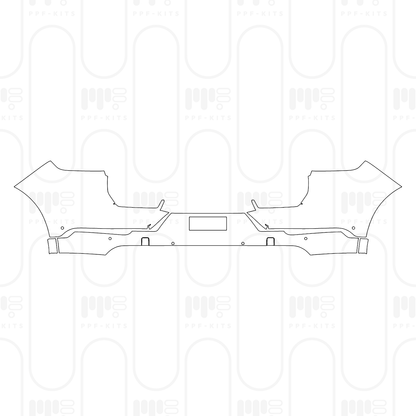 PPF prédécoupé Porsche Cayenne Coupe Cayenne Turbo E-Hybrid Coupe 2025
