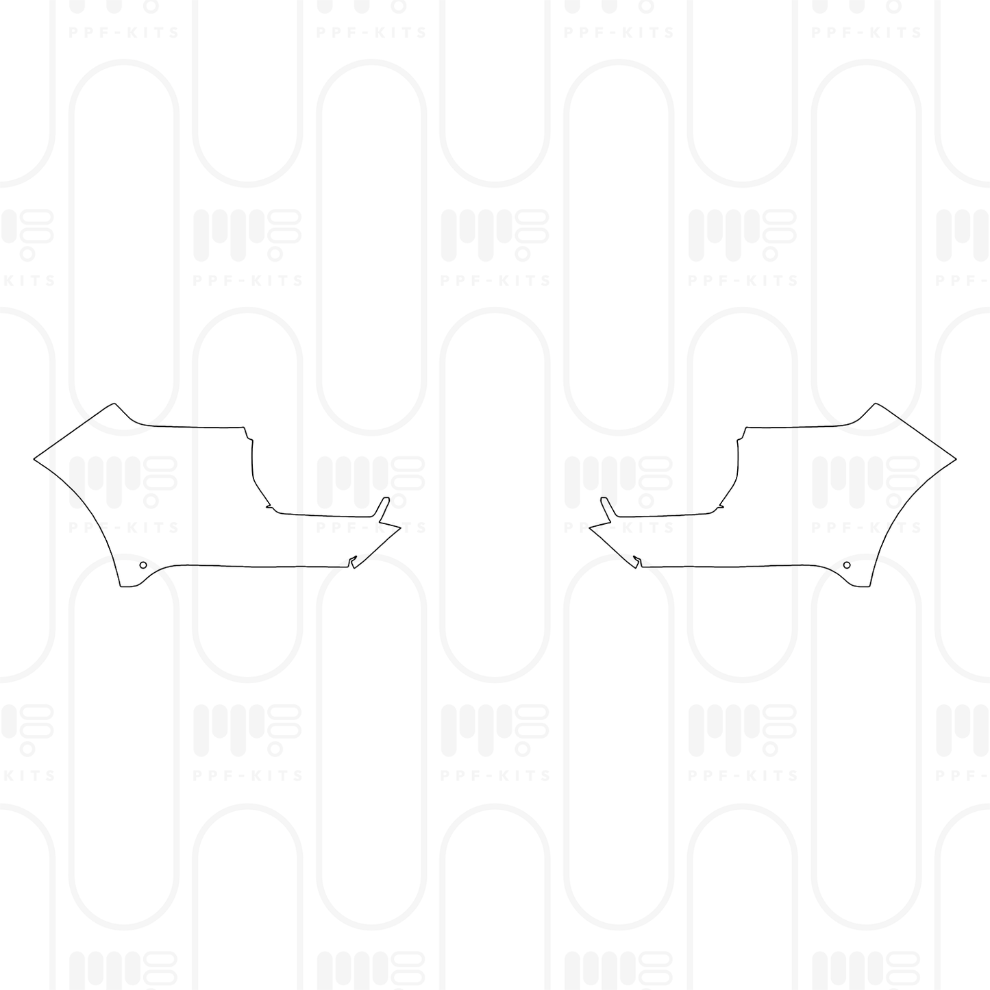 PPF prédécoupé Porsche Cayenne Coupe Cayenne Turbo GT 2025