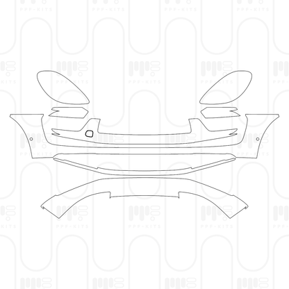 PPF prédécoupé Porsche Macan S 2025