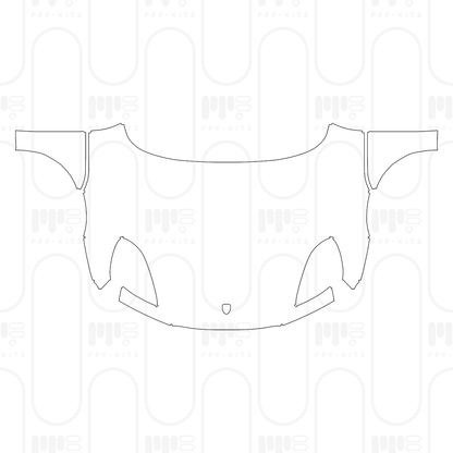 PPF prédécoupé Porsche Macan S 2025