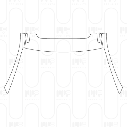 PPF prédécoupé Porsche Macan S 2025