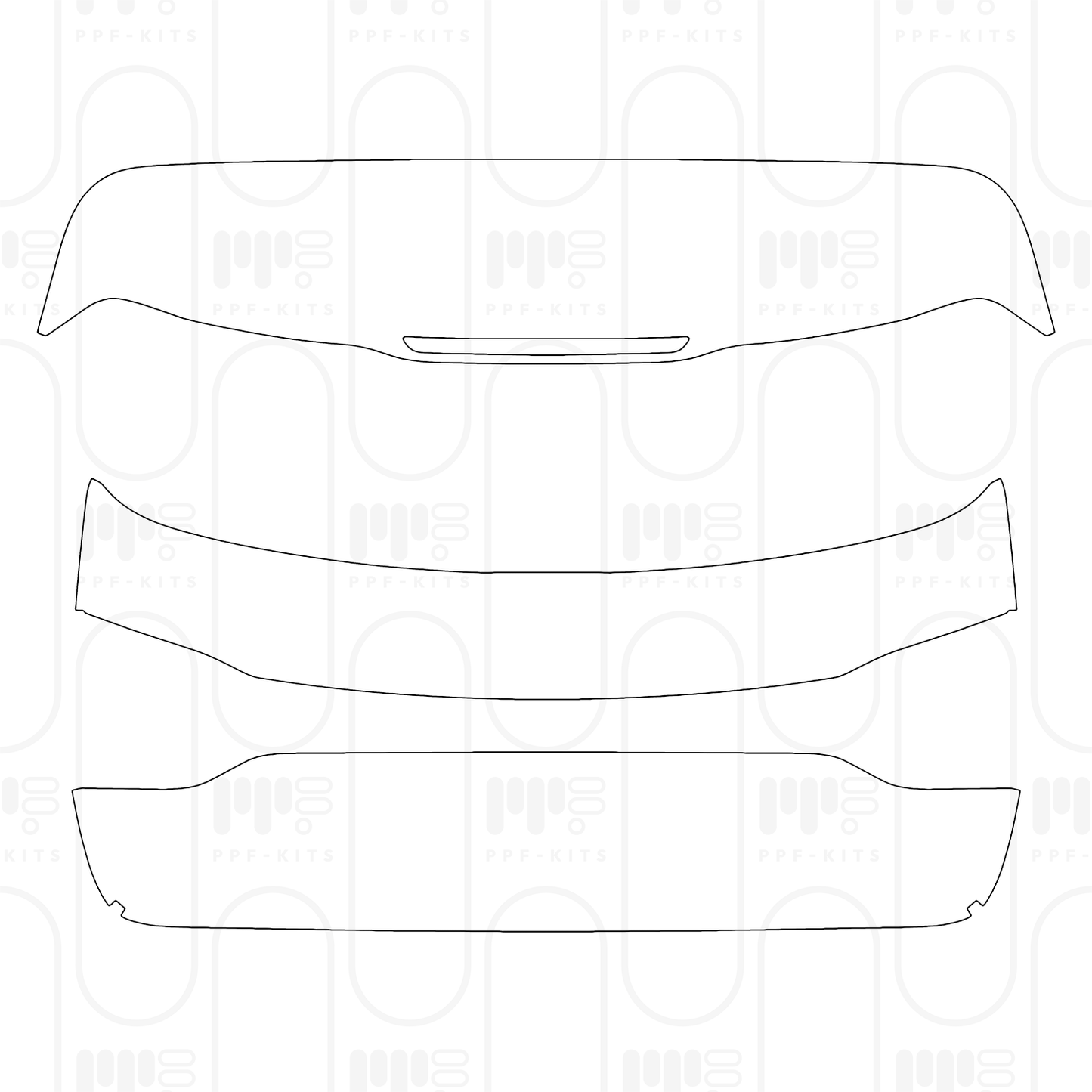 PPF prédécoupé Porsche Macan S 2025