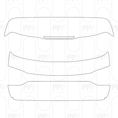 PPF prédécoupé Porsche Macan S 2025