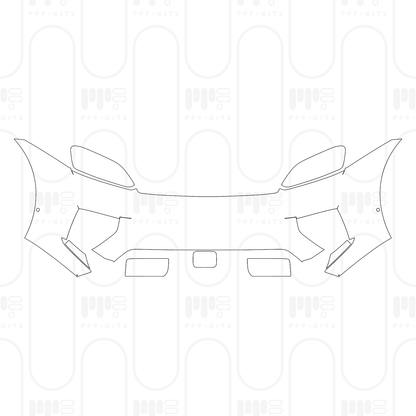 PPF prédécoupé Porsche Macan Electric 4 2025