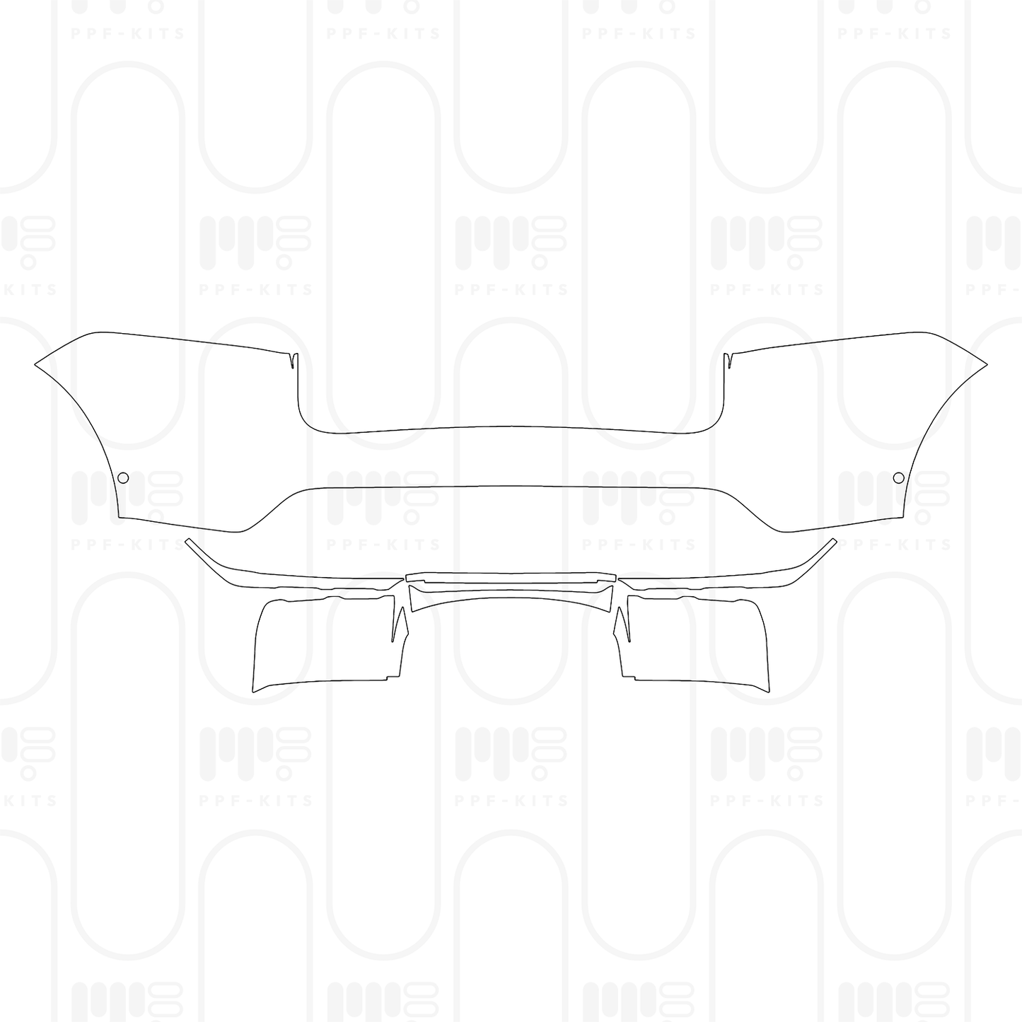 PPF prédécoupé Porsche Macan Electric 4 2025