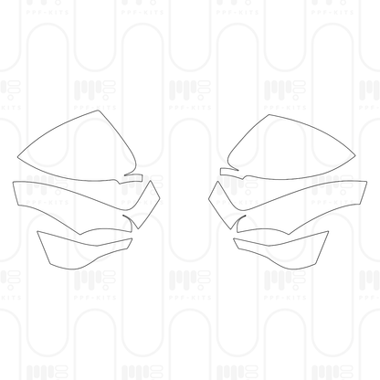 PPF prédécoupé Porsche Macan Electric 4 2025