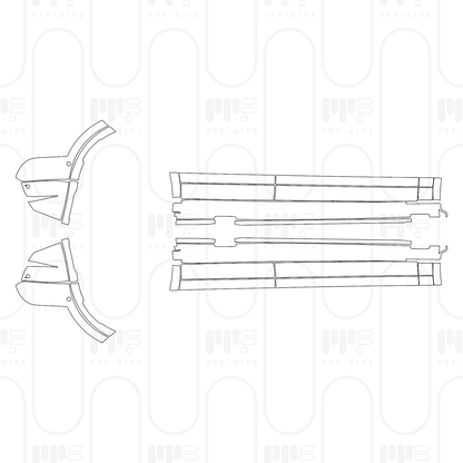 PPF prédécoupé Porsche Macan Electric 4 2025