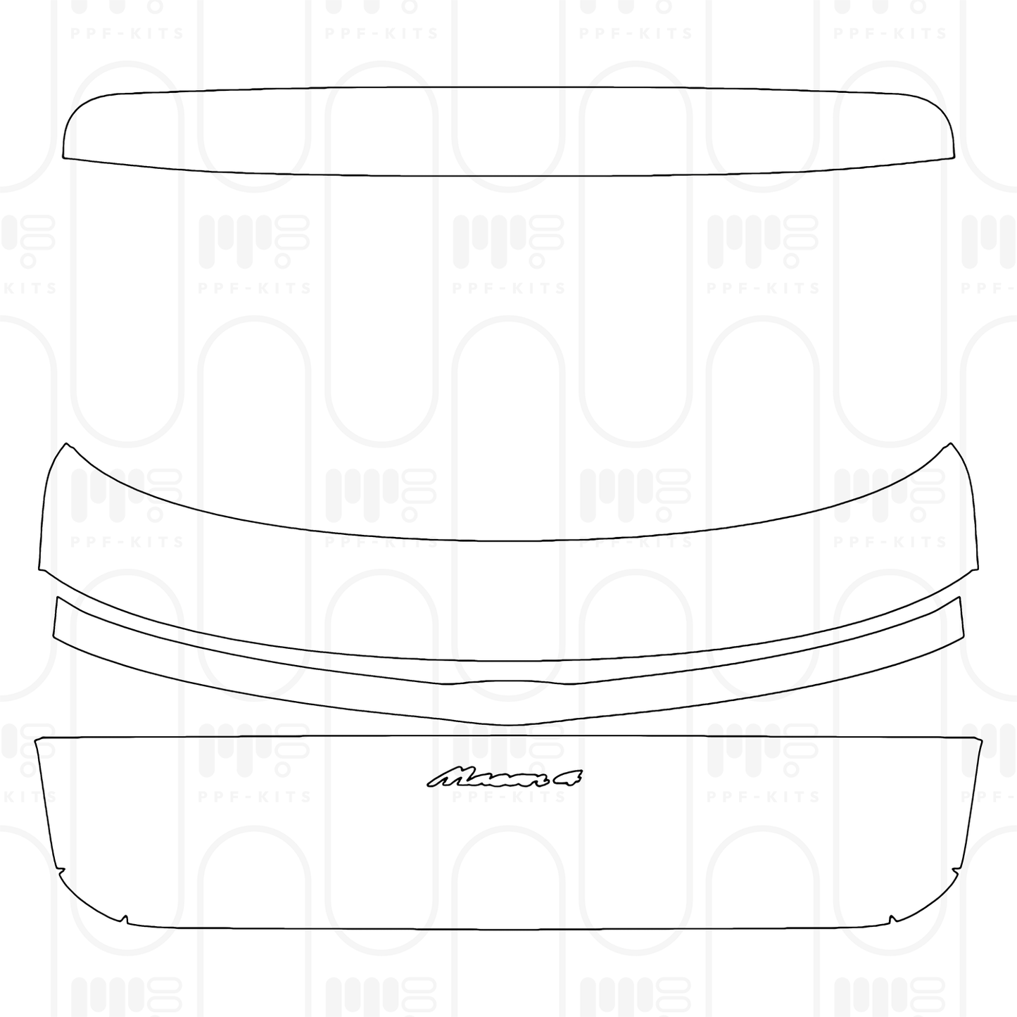 PPF prédécoupé Porsche Macan Electric 4 2025