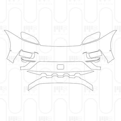 PPF prédécoupé Porsche Macan Electric Turbo 2025