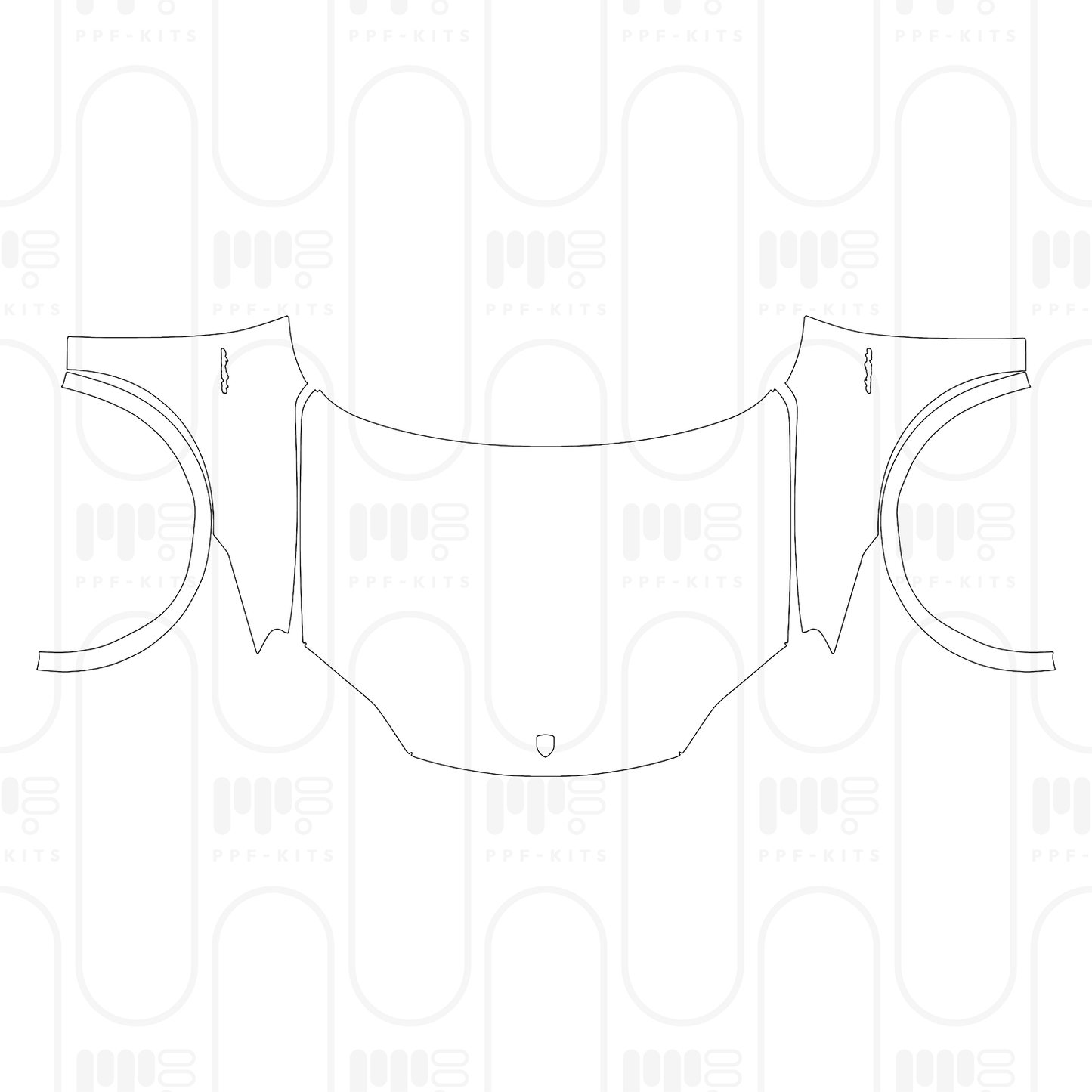 PPF prédécoupé Porsche Macan Electric Turbo 2025