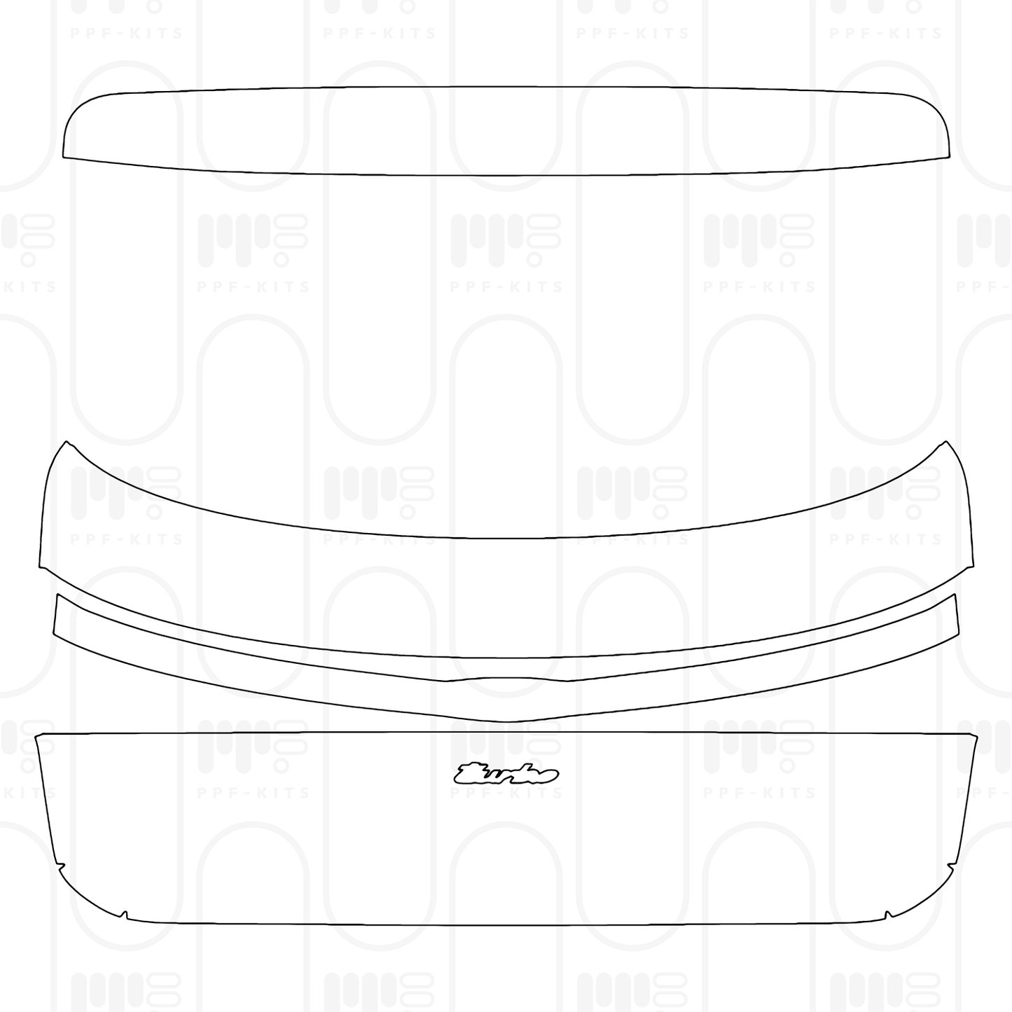 PPF prédécoupé Porsche Macan Electric Turbo 2025