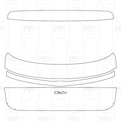 PPF prédécoupé Porsche Macan Electric Turbo 2025