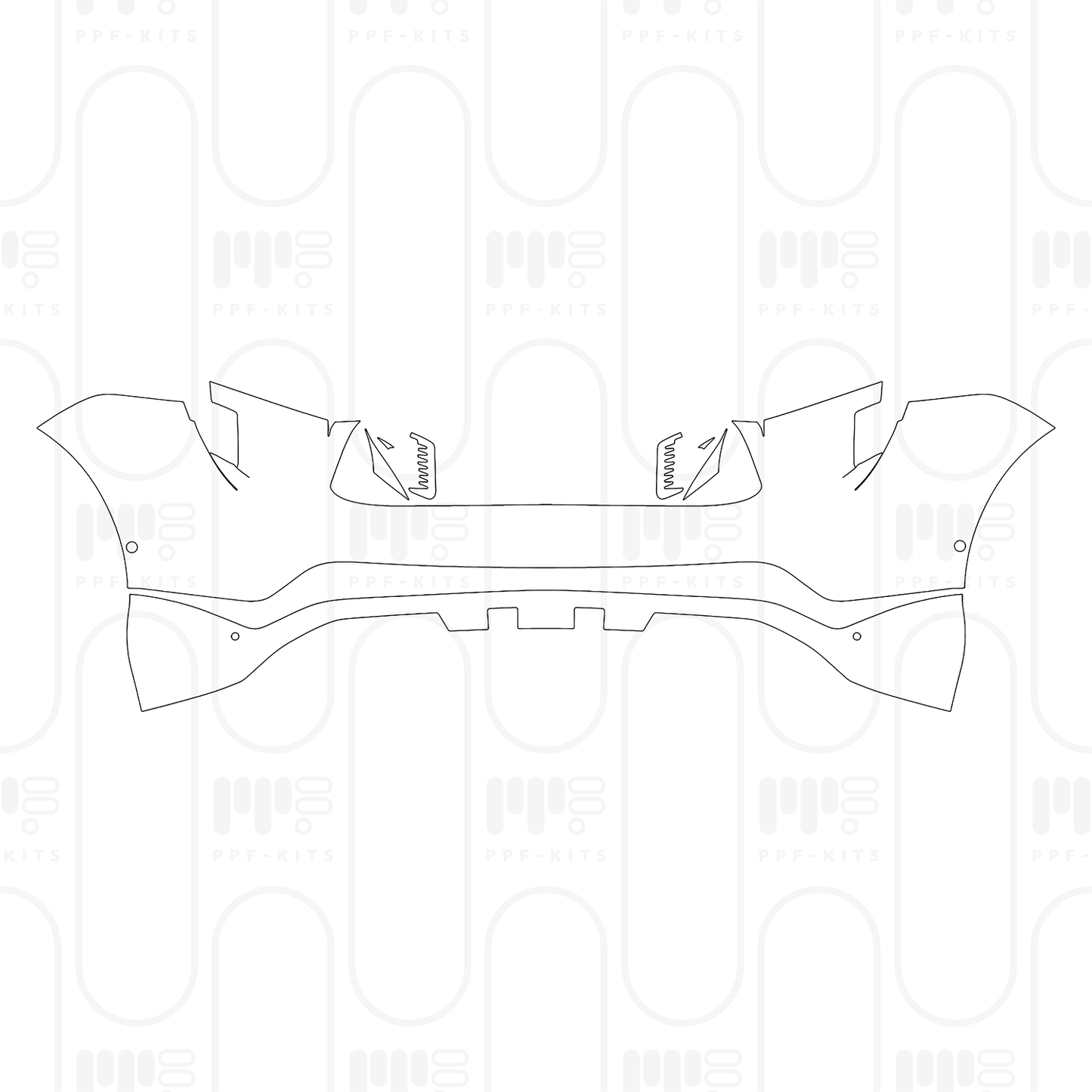 PPF prédécoupé Porsche Macan Electric Turbo 2025