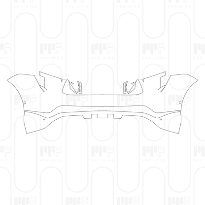 PPF prédécoupé Porsche Macan Electric Turbo 2025