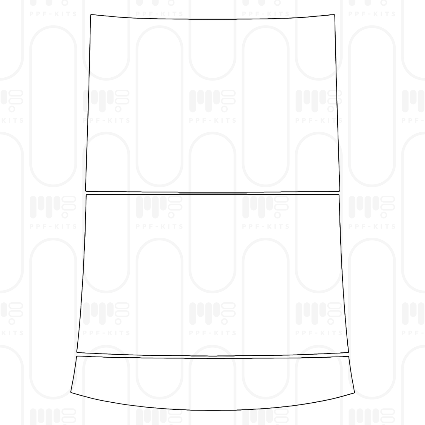 PPF prédécoupé Porsche Panamera Sedan Panamera 2024