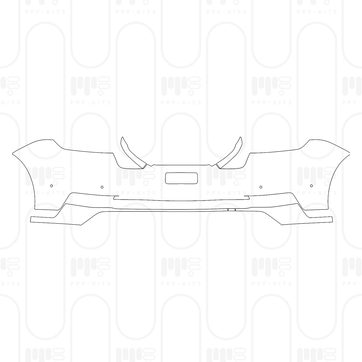 PPF prédécoupé Porsche Panamera Sedan Panamera 2024