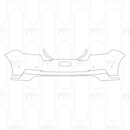 PPF prédécoupé Porsche Panamera Sedan Panamera 2024