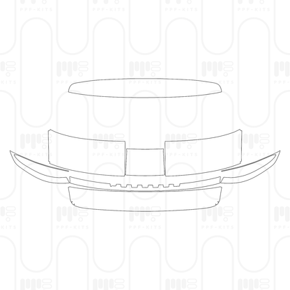 PPF prédécoupé Porsche Panamera Sedan Panamera GTS 2025