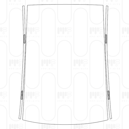 PPF prédécoupé Porsche Taycan Sedan Taycan Turbo 2025