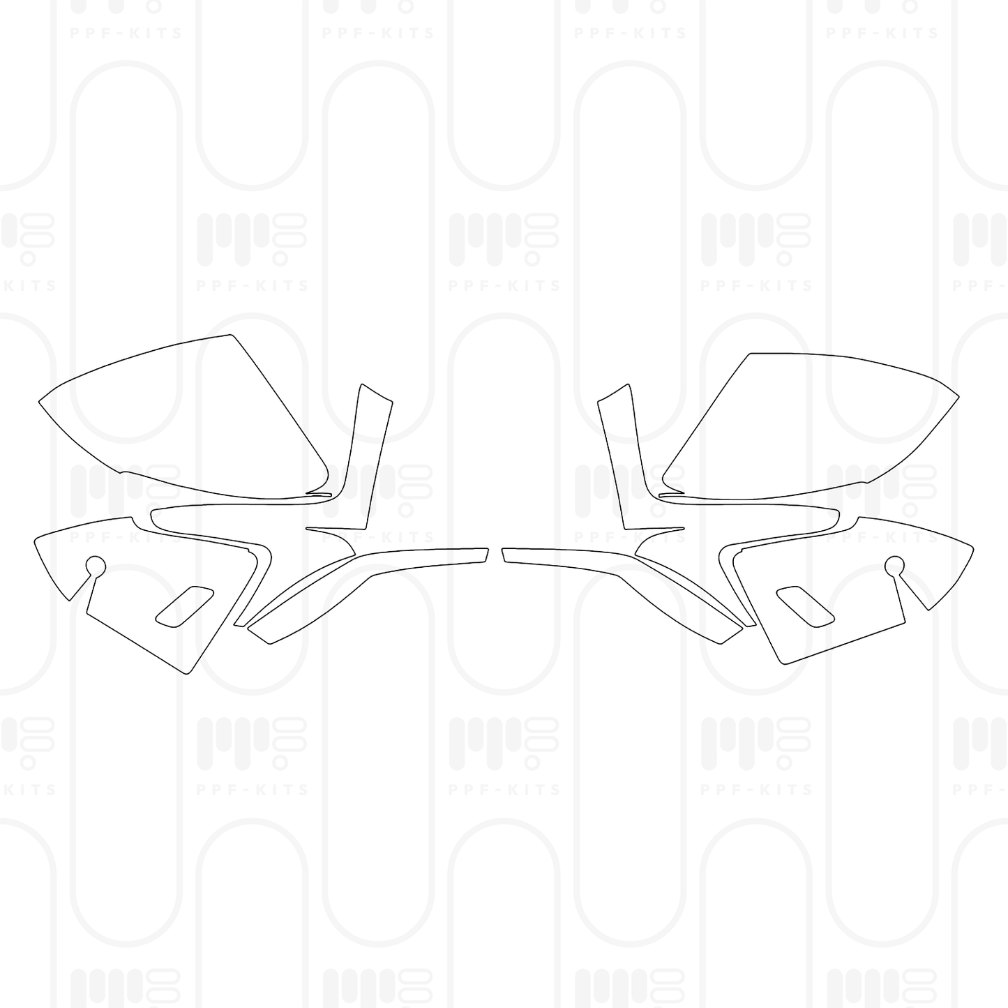 PPF prédécoupé Porsche Taycan Sedan Taycan Turbo 2025