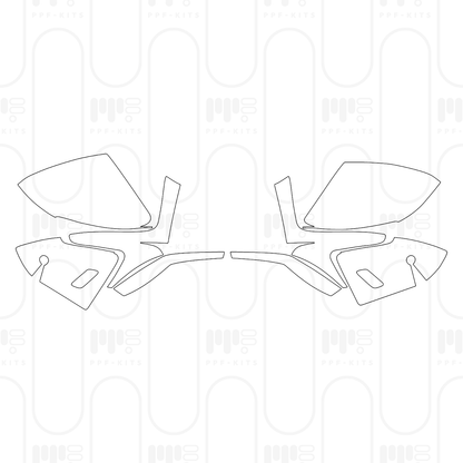 PPF prédécoupé Porsche Taycan Sedan Taycan Turbo 2025