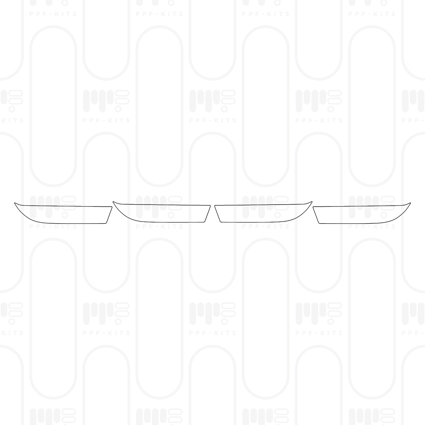 PPF prédécoupé Porsche Taycan Sedan Taycan Turbo 2025