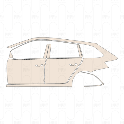 PPF prédécoupé Skoda Octavia (EU) Estate Base 2024