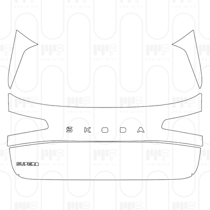 PPF prédécoupé Skoda Superb (EU) Estate SE L 2025