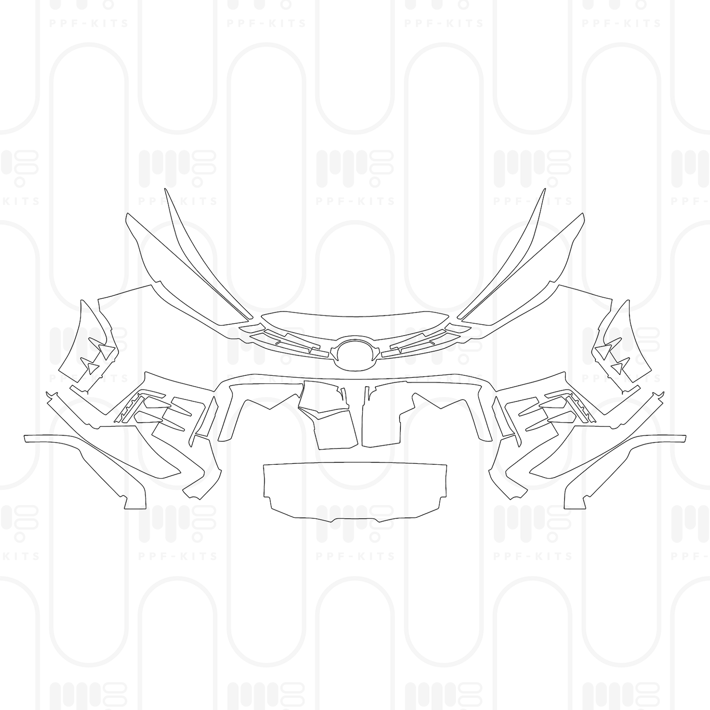 PPF prédécoupé Toyota GR Yaris 2024