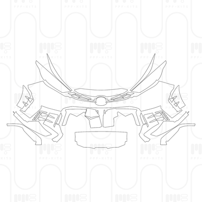 PPF prédécoupé Toyota GR Yaris 2024