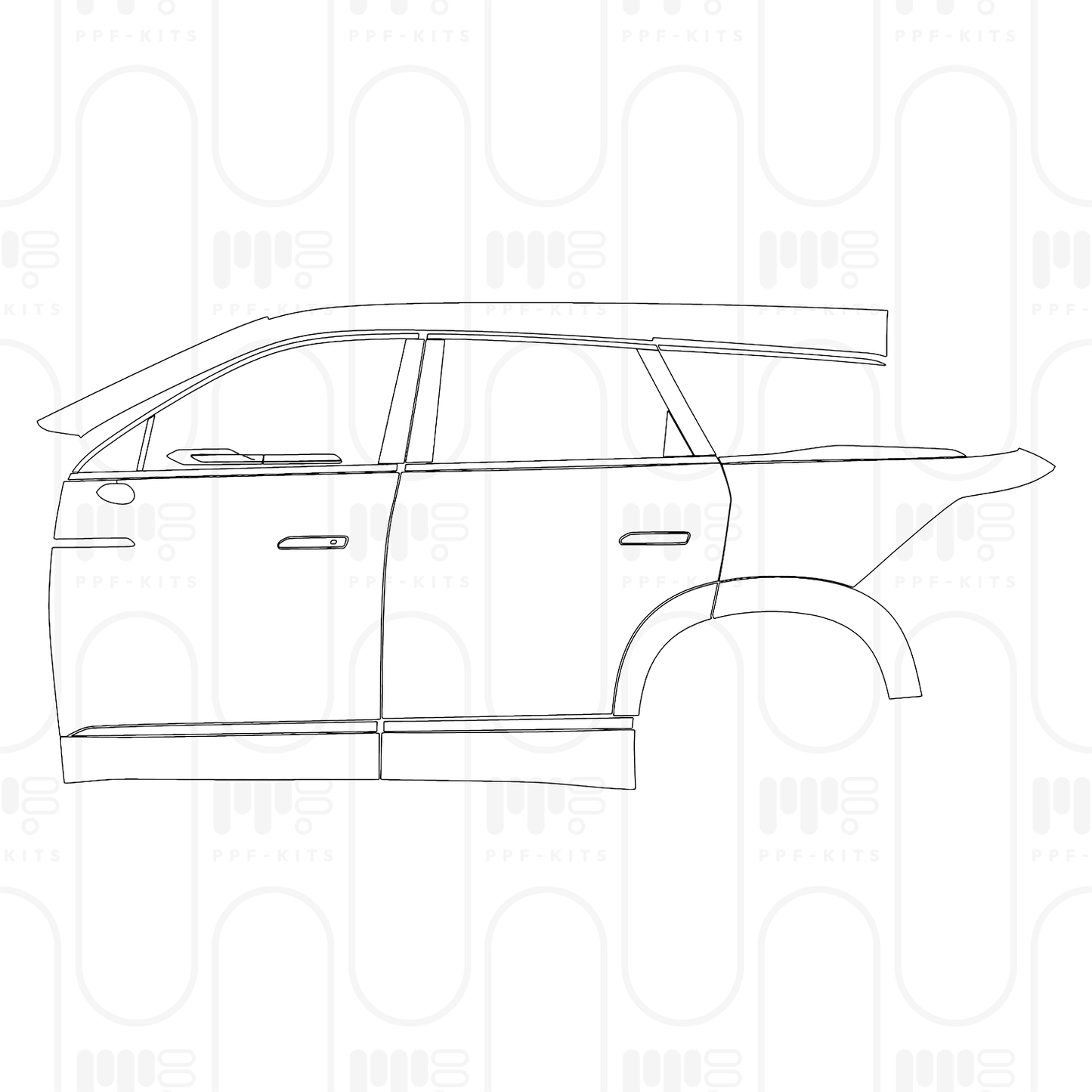 PPF prédécoupé JAECOO J8 2025