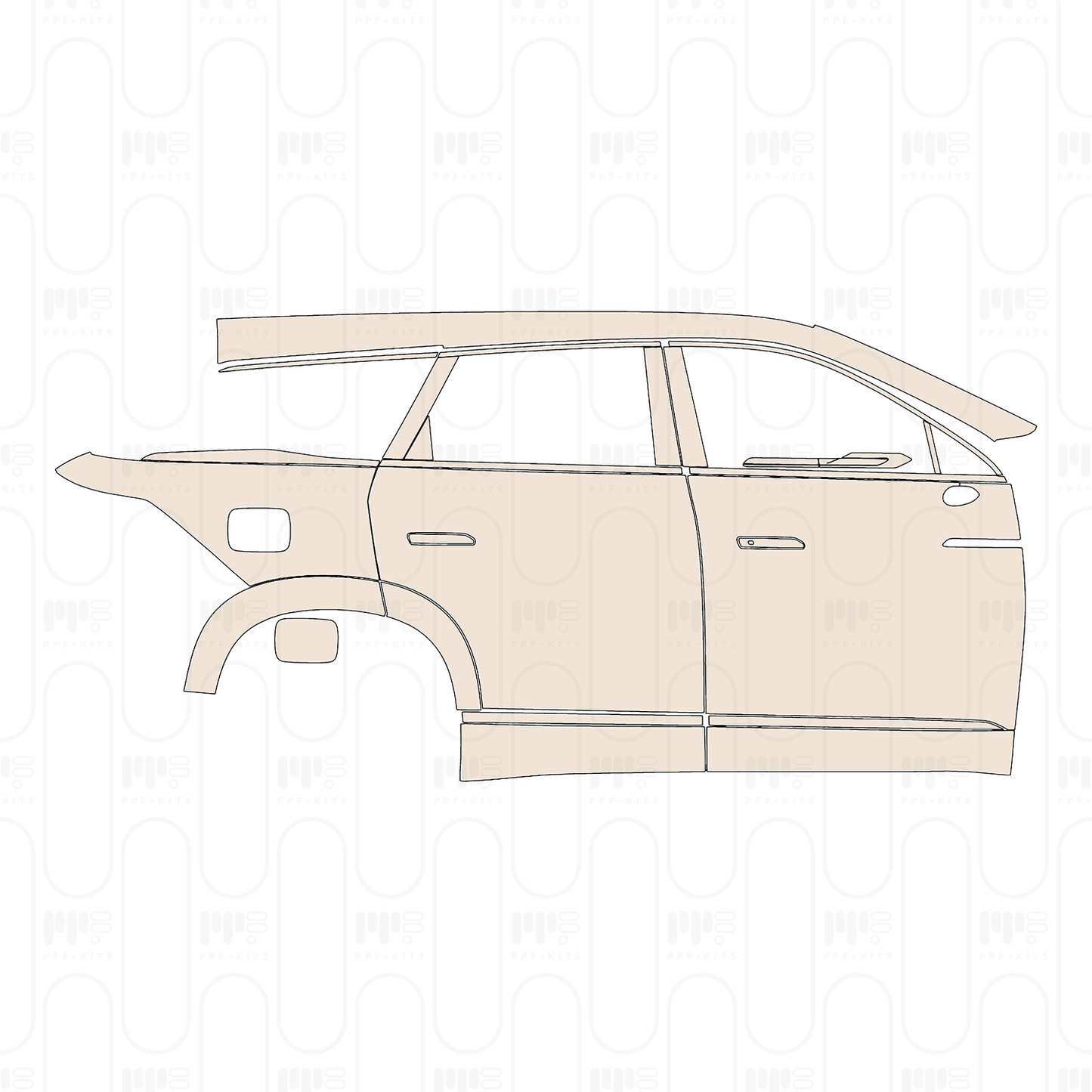 PPF prédécoupé JAECOO J8 2025
