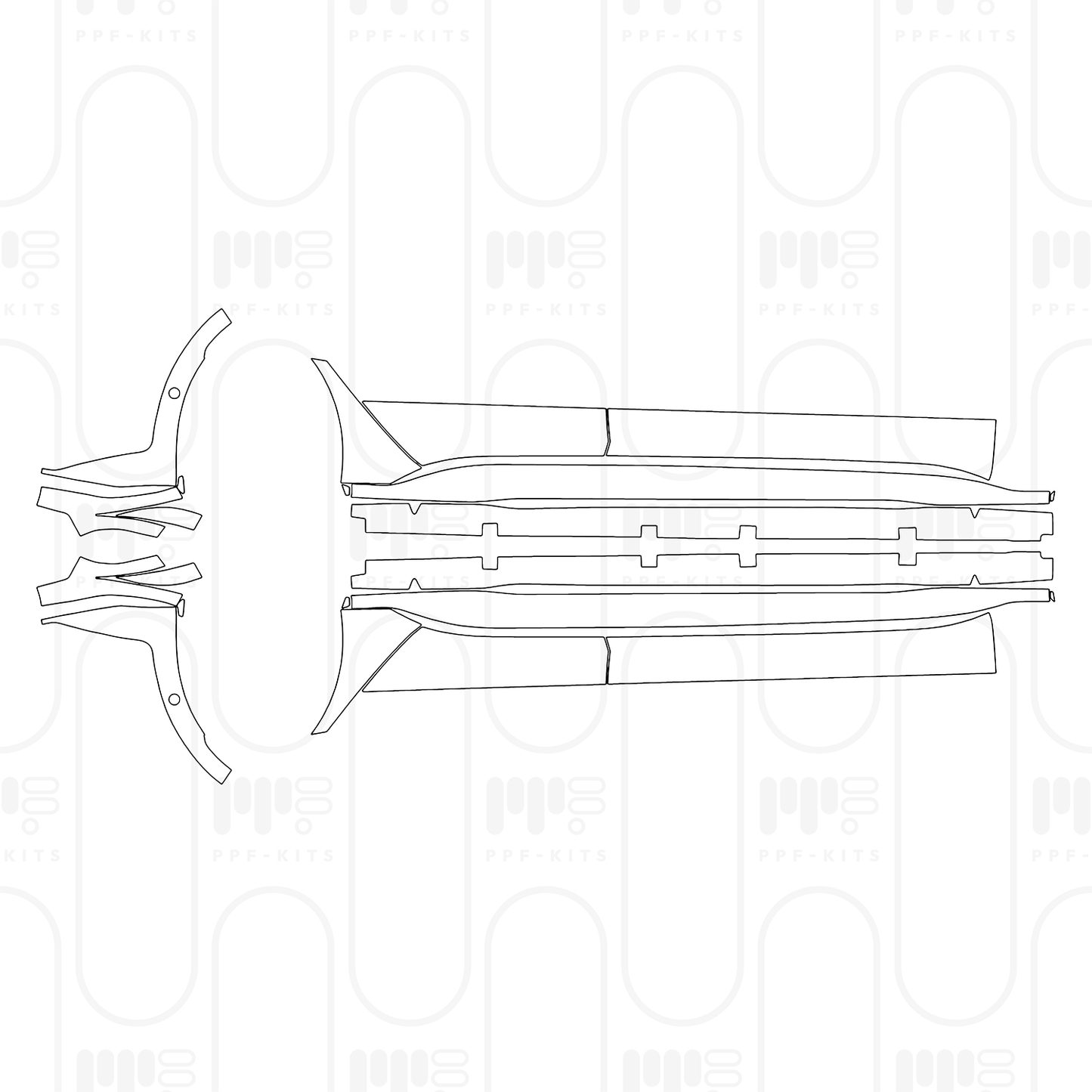 PPF prédécoupé Volkswagen ID.3 (EU) GTX 2024