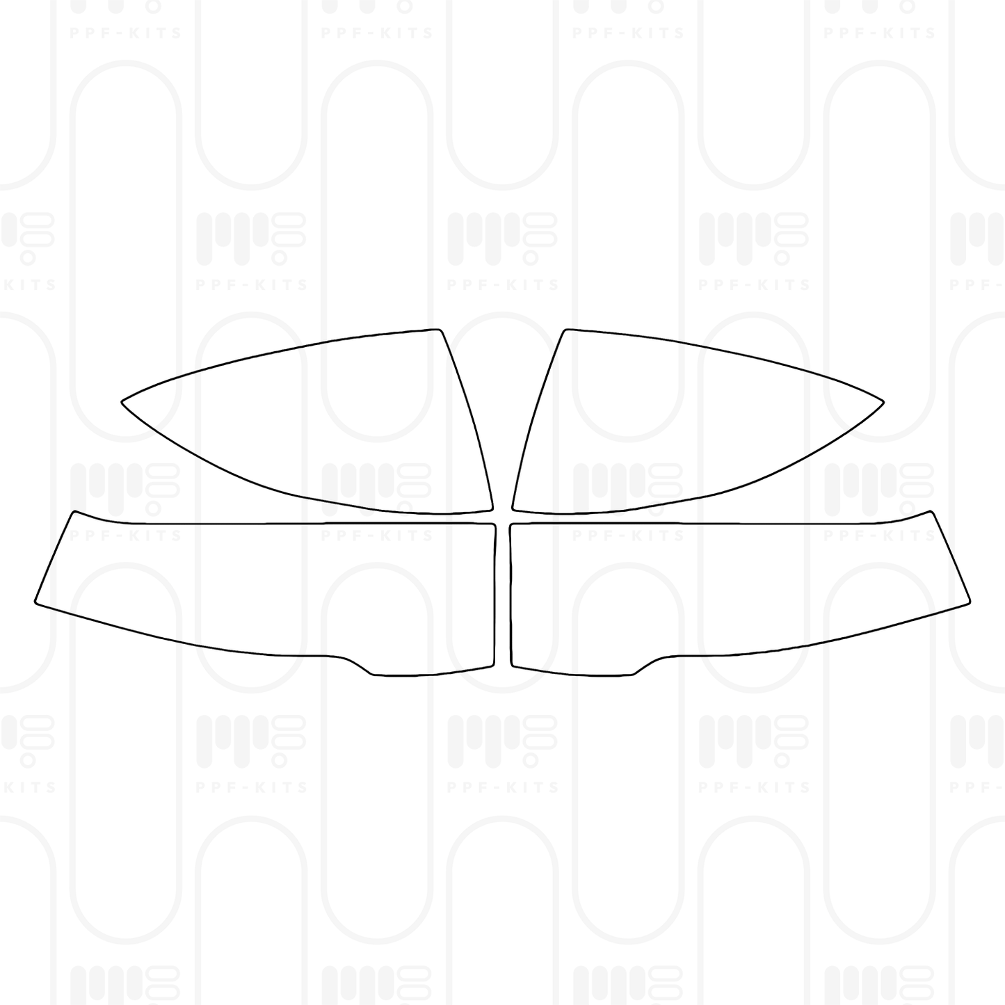 PPF prédécoupé Volvo XC40 Recharge (EC40) 2025