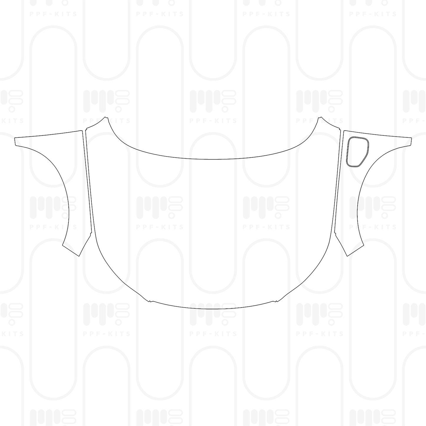 PPF prédécoupé Volvo XC40 Recharge (EC40) 2025