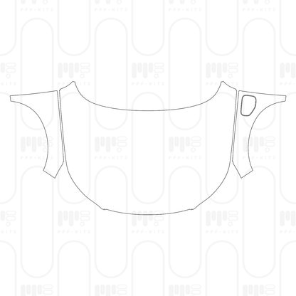 PPF prédécoupé Volvo XC40 Recharge (EC40) 2025