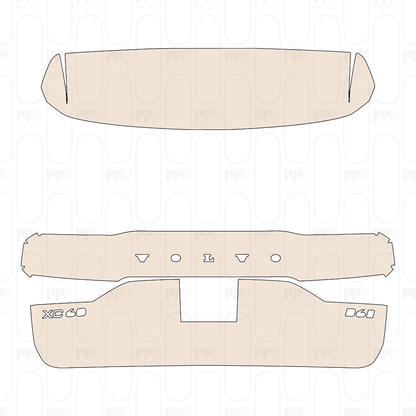 PPF prédécoupé Volvo XC60 R-Design 2025