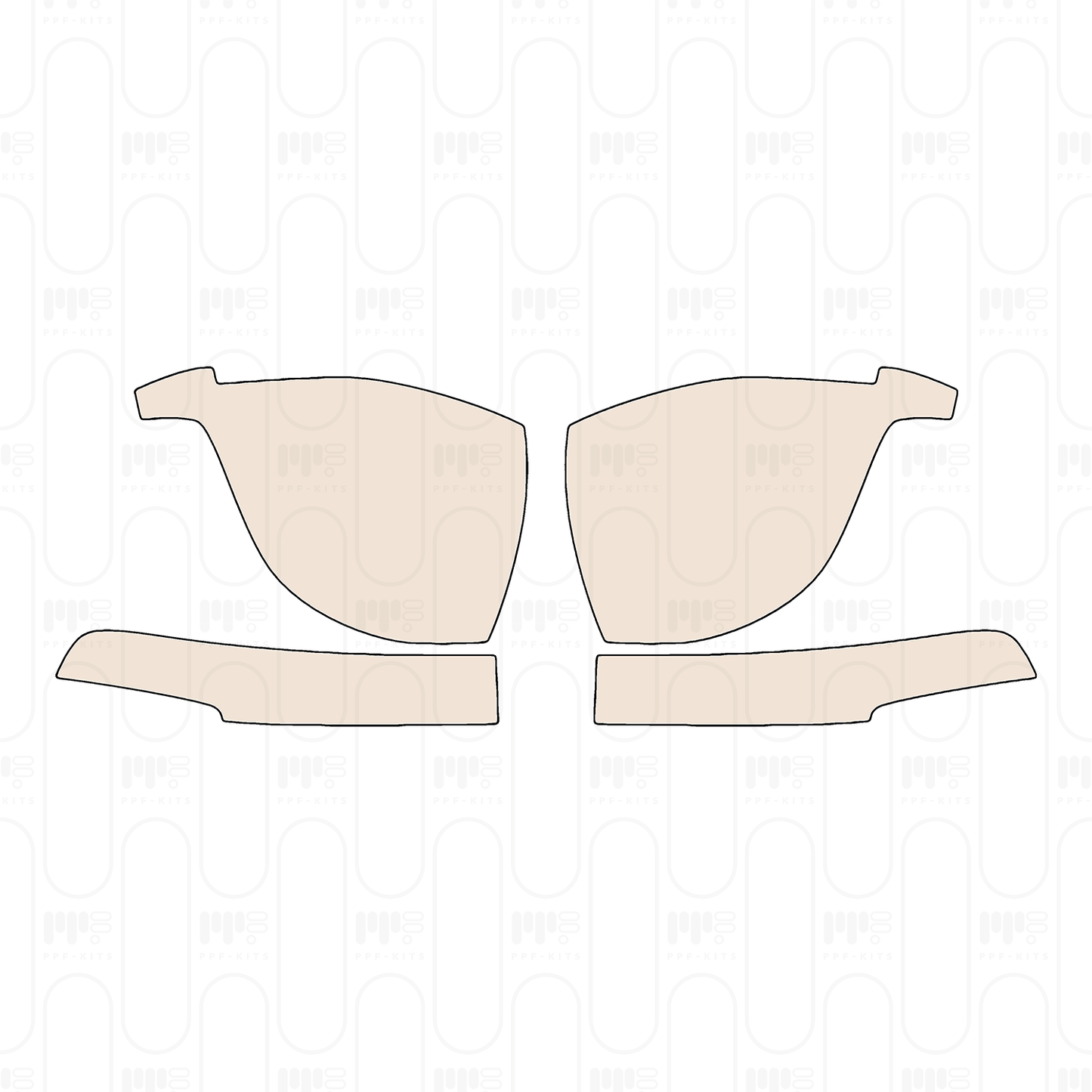 PPF prédécoupé Volvo XC60 R-Design 2025