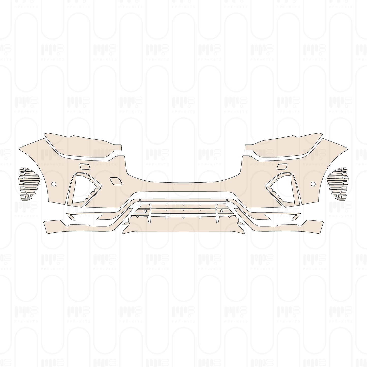 PPF prédécoupé Volvo XC60 R-Design 2025