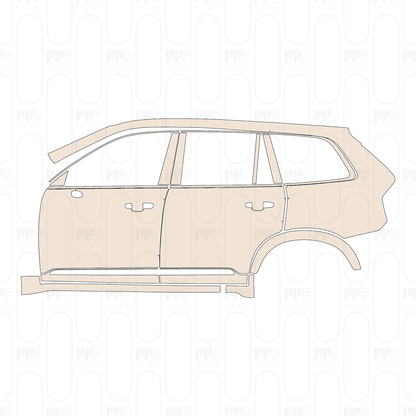 PPF prédécoupé Volvo XC90 Recharge 2025
