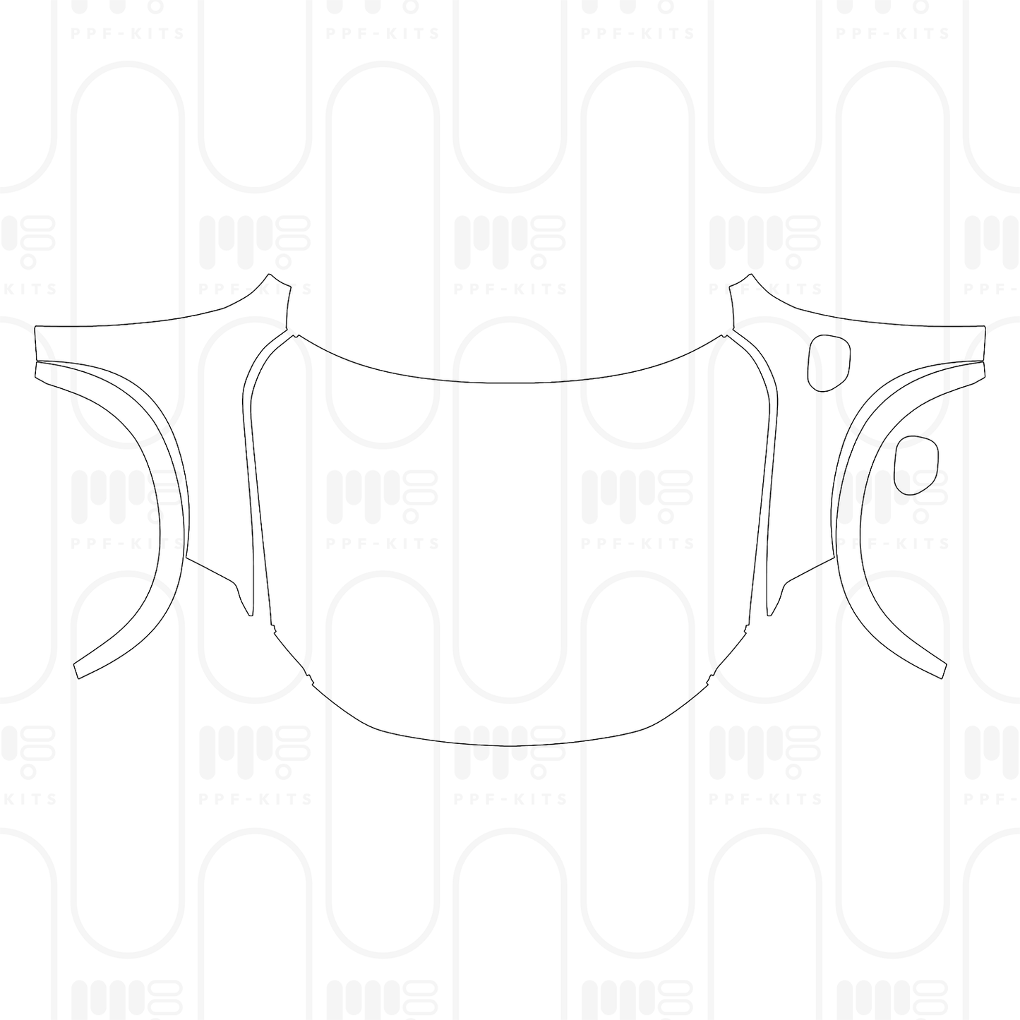 PPF prédécoupé Volvo XC90 Recharge 2025