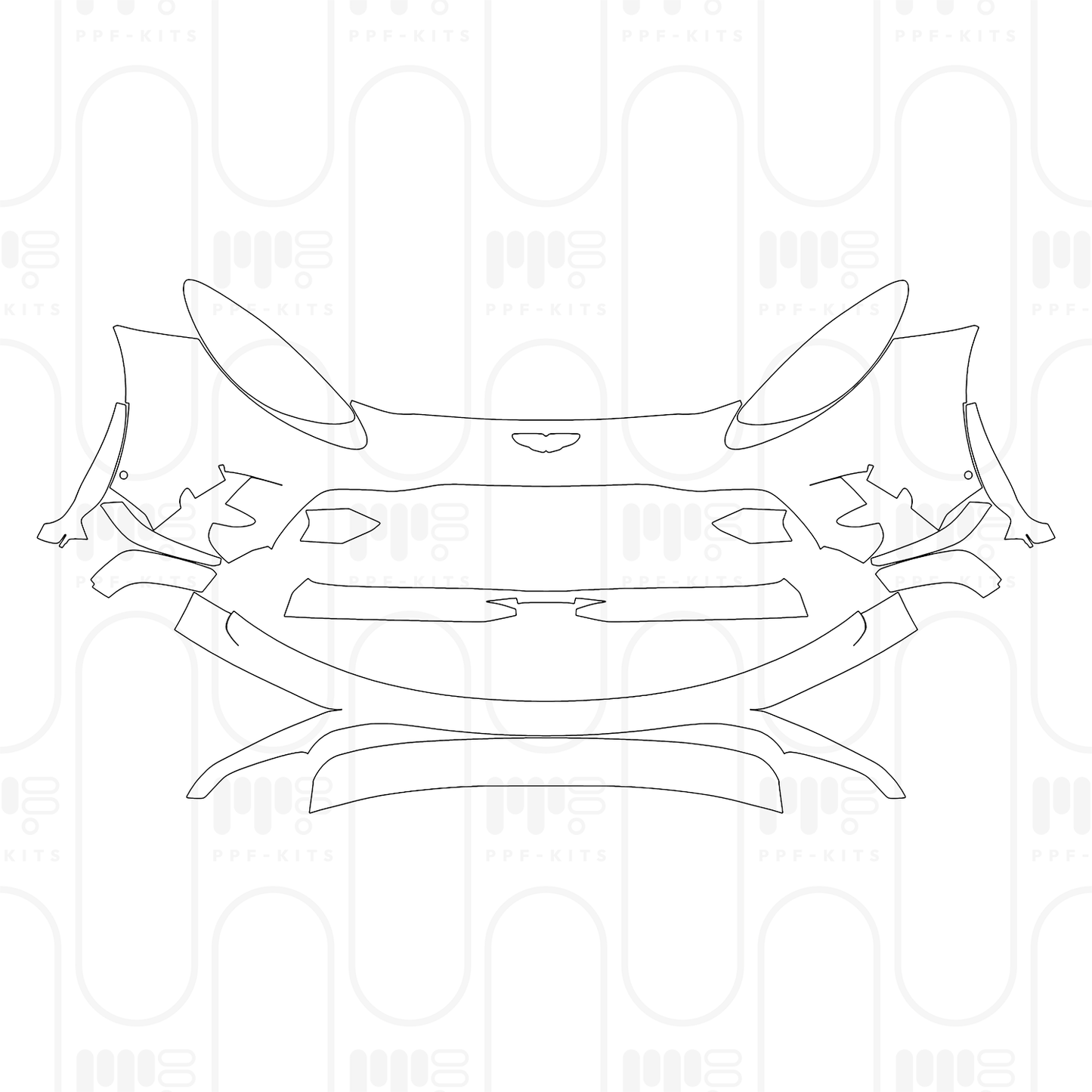 PPF prédécoupé Aston Martin DBX 707 2024
