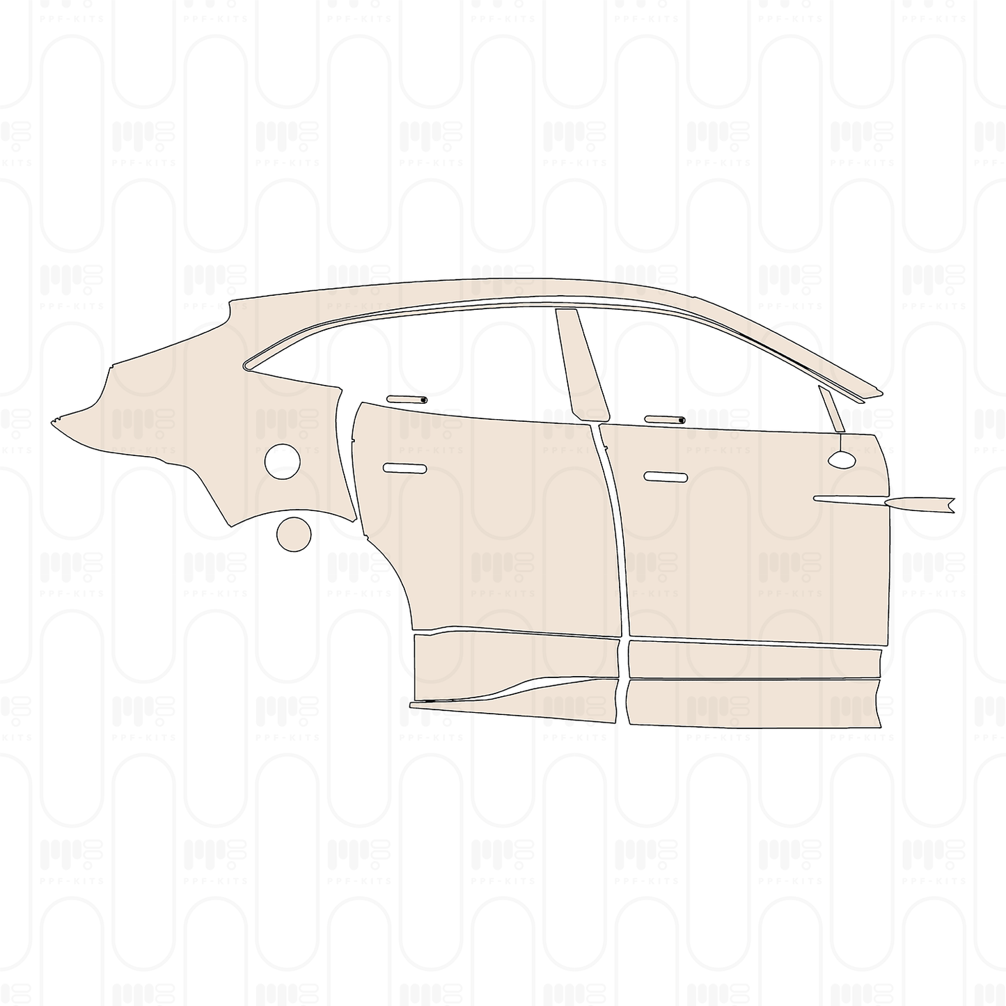PPF prédécoupé Aston Martin DBX 707 2024
