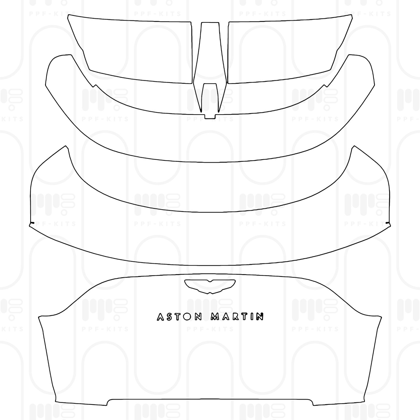 PPF prédécoupé Aston Martin DBX 707 2024
