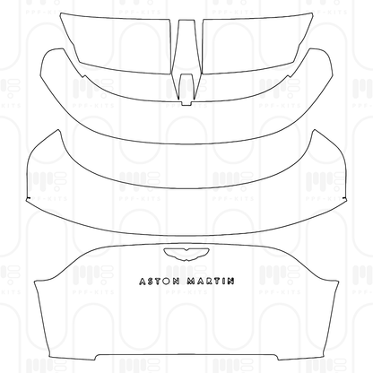 PPF prédécoupé Aston Martin DBX 707 2024