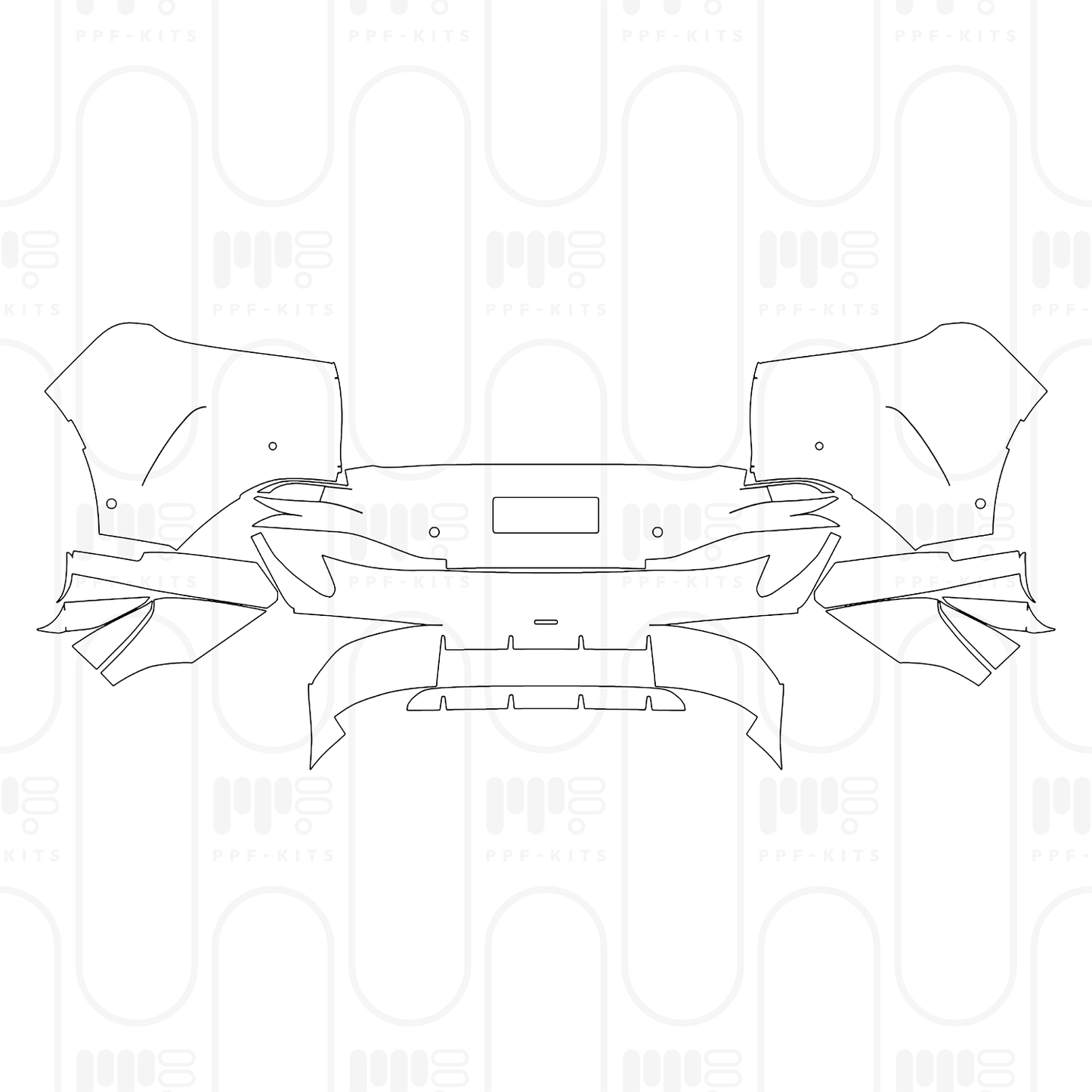 PPF prédécoupé Aston Martin DBX 707 2024