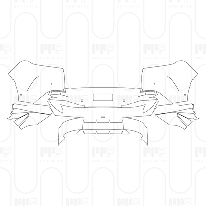 PPF prédécoupé Aston Martin DBX 707 2024
