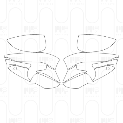 PPF prédécoupé Aston Martin DBX 707 2024